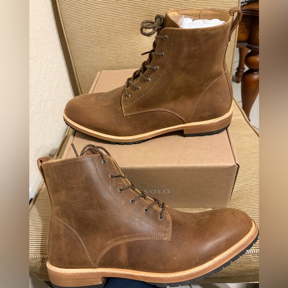 NWT Nisolo Martin Distressed Leather All-Weather Boot - Size 12 - Picture 14 of 15